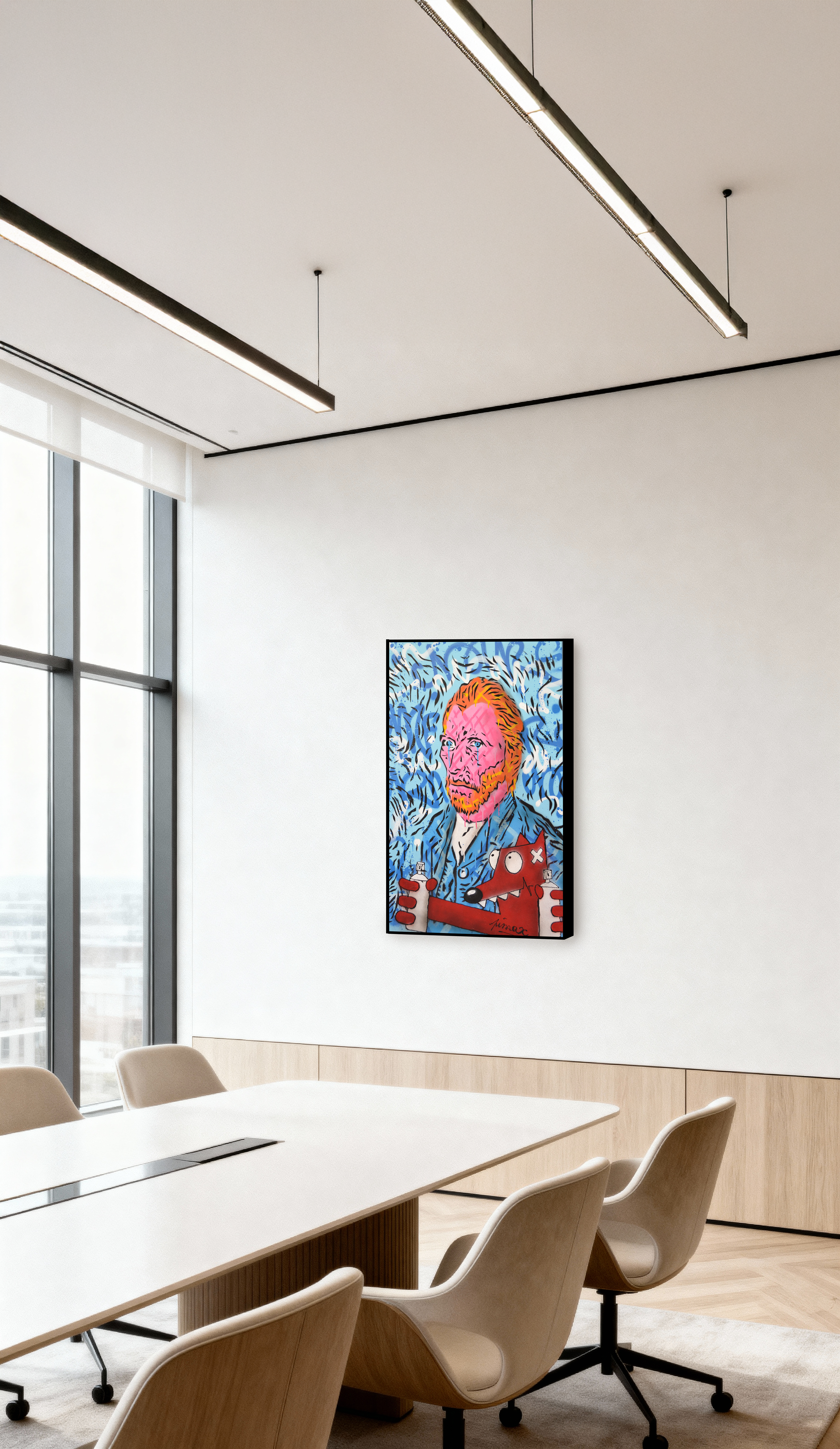 Van Gogh Nourf mockup mincco